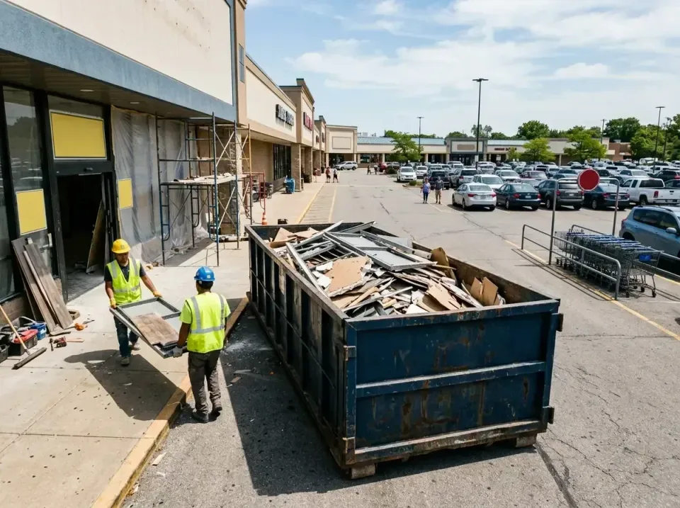 retail-store-renovation-debris-003 — frequently asked questions, Roll-off Dumpster Rentals in Bishop, TX